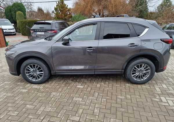 Mazda CX-5 cena 76900 przebieg: 74000, rok produkcji 2017 z Zbąszynek małe 704